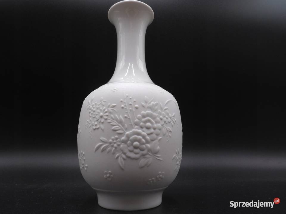 HEINRICH porcelanowy wazon biskwit