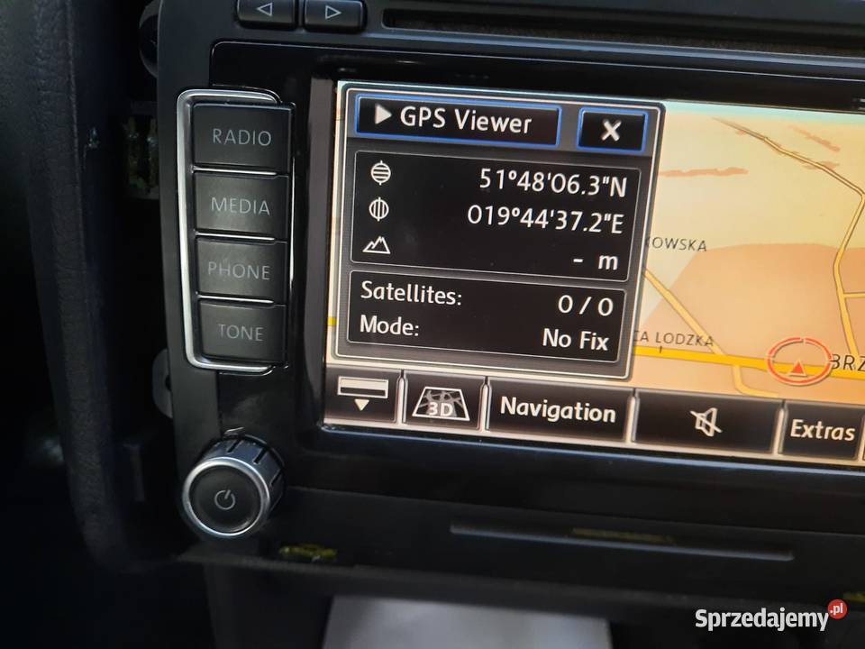 Radio Rns510 do grupyVW NAWIGACJA Z KODEM Andrespol