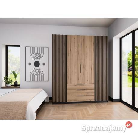 Szafa Dąb z lamelami Warszawa