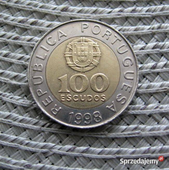 Portugalia 100 Eskudos 1998r Kalisz