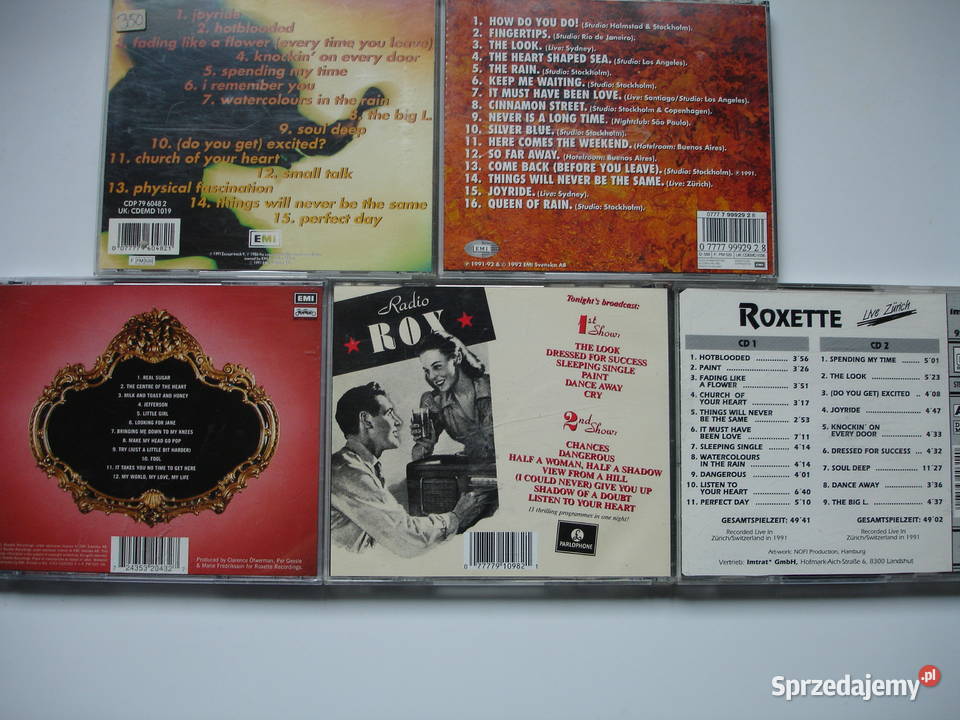 ROXETTE płyty CD Zielona Góra sprzedam