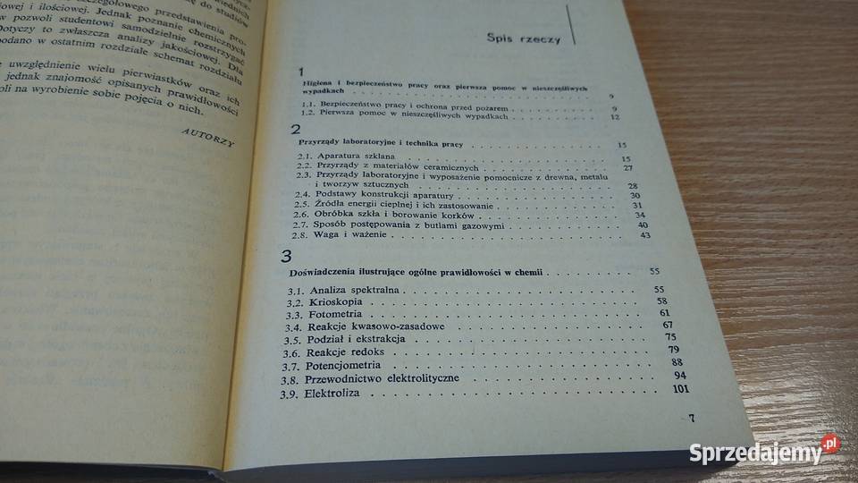 Ćwiczenia laboratoryjne z chemii ogólnej i pomorskie Gdańsk