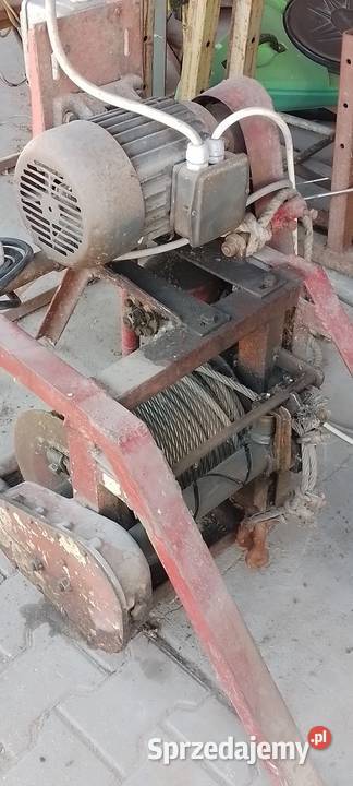 Wyciągarka linowa winda budowlana Warszawa