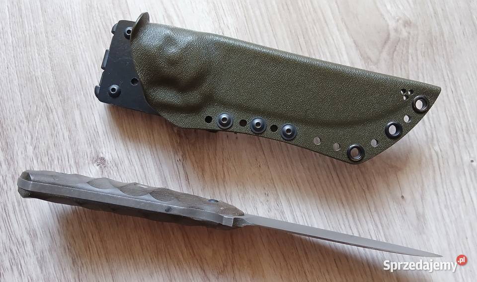 Nóż Emu D2 Emil Handmade Knives TekLok Lubartów