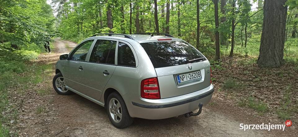 Skoda Fabia 1 19 SDI kombi z hakiem klima warmińsko-mazurskie Szczytno