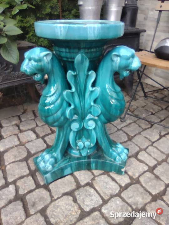 Stara Kolumna Majolika Massier Francja Gniezno