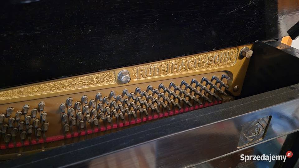 Stare pianiono IBACH sprawne z Niemiec kujawsko-pomorskie Sypniewo