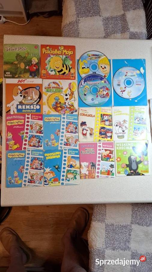 Kultowe bajki vcd DVD 48 sztuk Wadowice