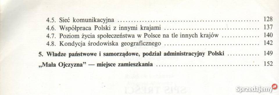 Geografia Polski tradycyjny podręcznik Oświęcim
