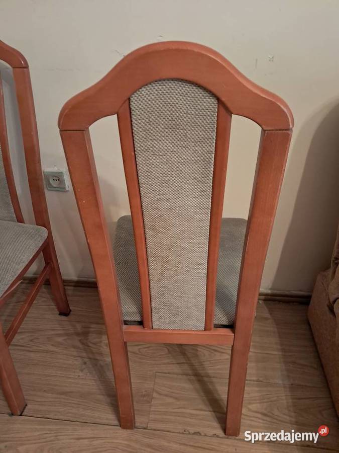 Krzesła drewniane z wysokim oparciem 2 do 45cm Kraków
