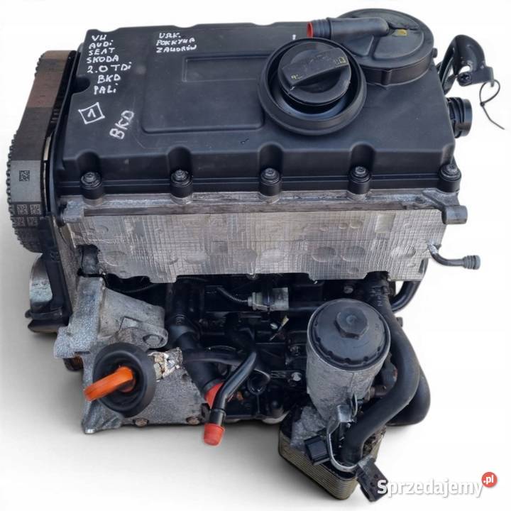 SILNIK BEZ OSPRZĘTU Skoda Superb II 20 TDI 140 lubelskie Chełm