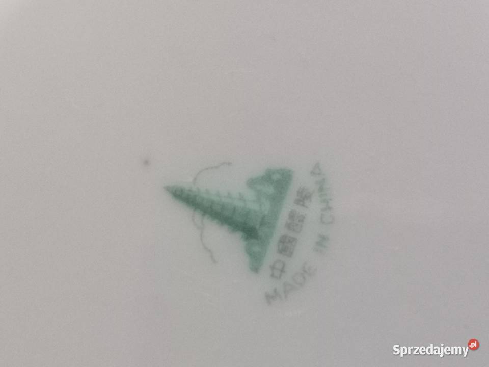 Filiżanka z talerzykiem deserowym róża Made in Porcelana i szkło Gdańsk