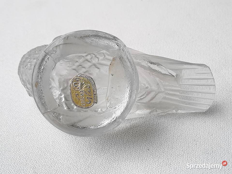 Stare szkło Bohemia Glass Czechosłowacja Łódź