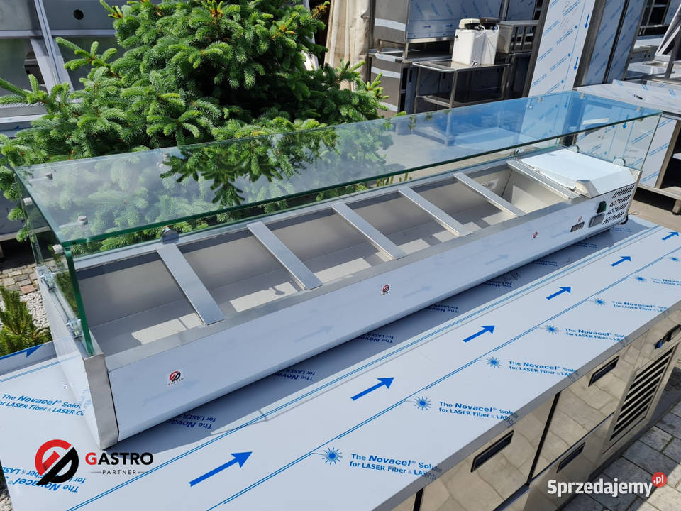 Nadstawka chłodnicza witryna nastawna 8 x 14 GN