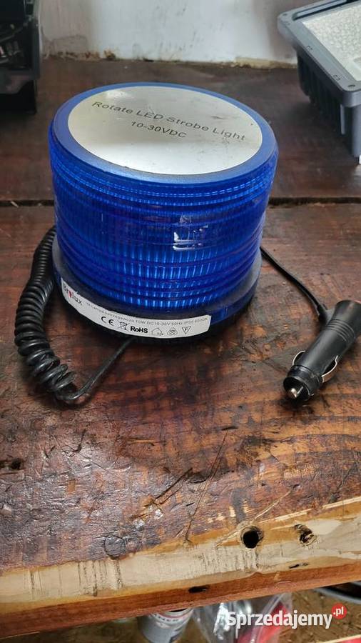 Sprzedam lampa ostrzegawcza niebieska led osobowe podkarpackie Lesko
