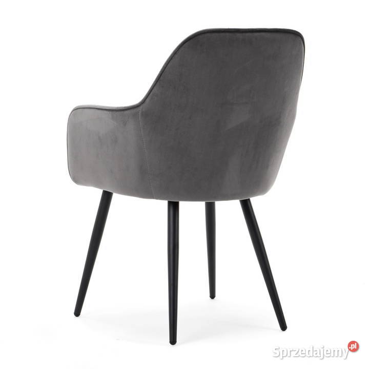 Ciemnoszare Krzesło Emilia Wysyłka 24H Dostawa 0 Krzesła Tarchały Małe