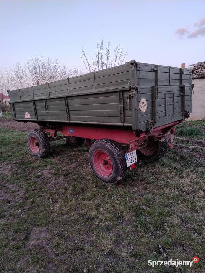 Przyczepa rolnicza Bruns 8t Babice
