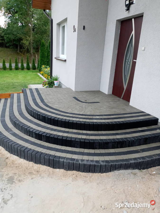 Okazja kostka palisada ring betonowa okrągła