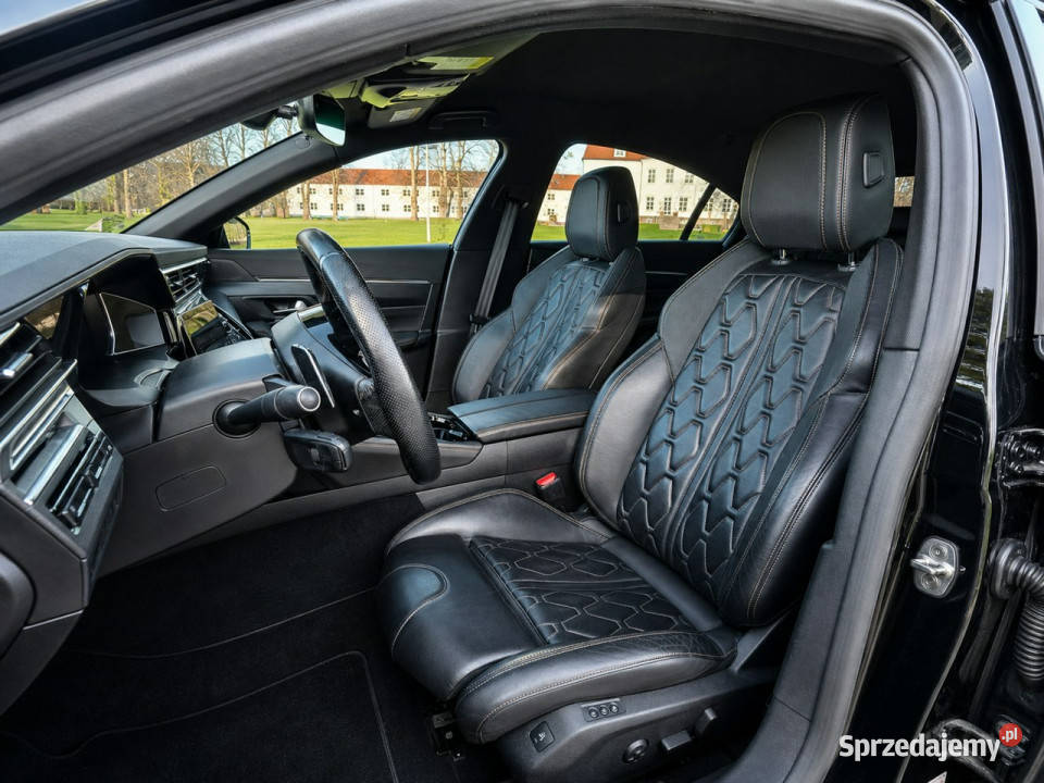 Peugeot 508 II 2018 czarny wielkopolskie sprzedam