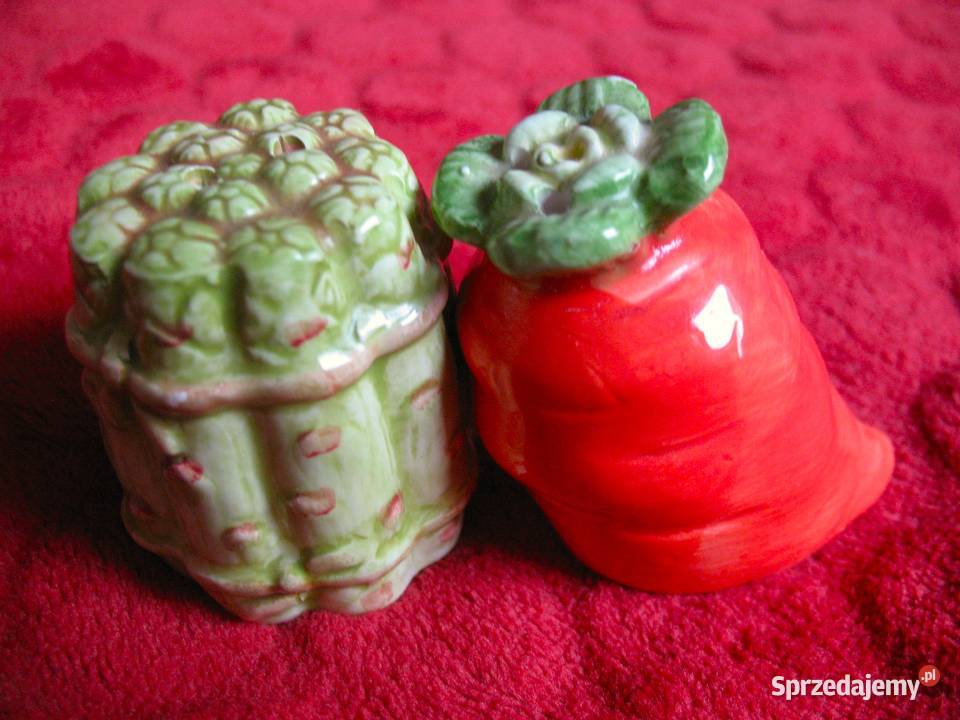 Sól i pieprz Ceramika warzywa 55 x 55 x 4 Rzadki Siedlce sprzedam