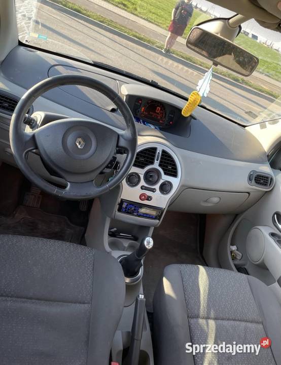 Renault Modus 15 DCi 2006 nieuszkodzony Modus wielkopolskie Kościan