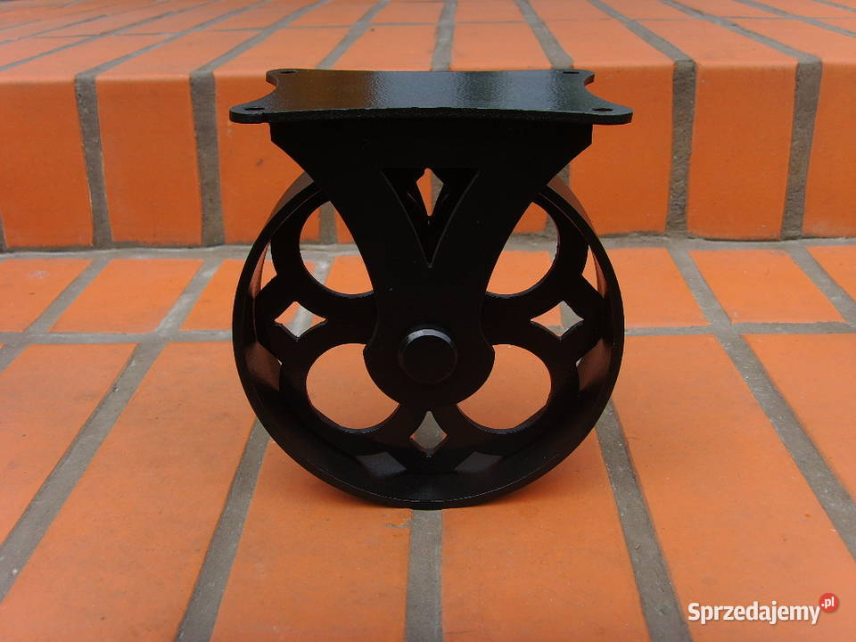 Kółka stalowe meblowe LOFT INDUSTRIAL RETRO Łódź sprzedam