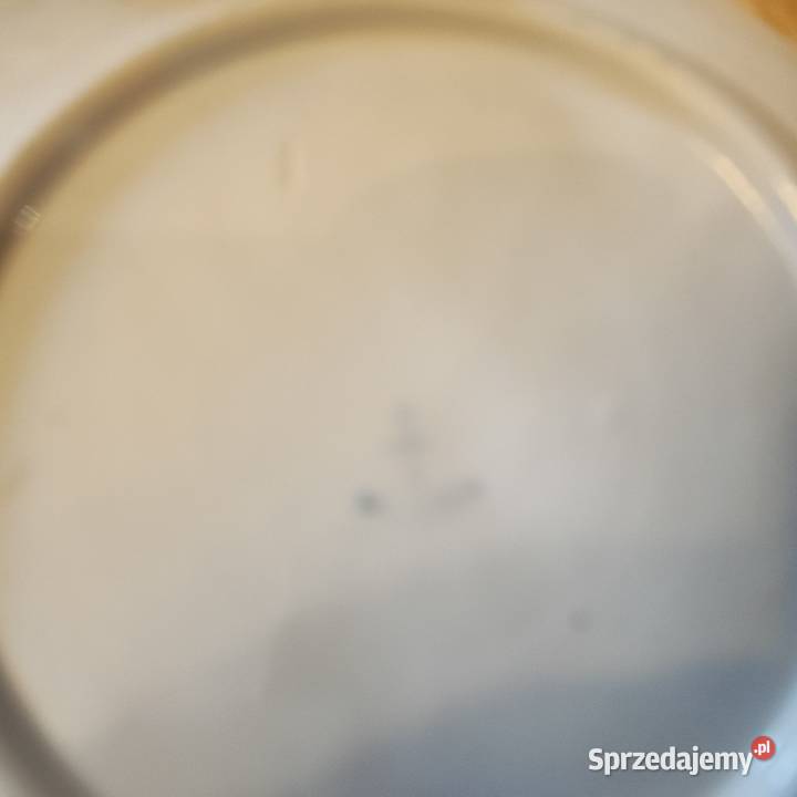 Talerz porcelana Miśnia Teichert wzór cebulowy dolnośląskie Wrocław