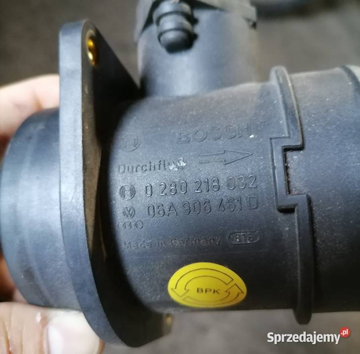 Przepływomierz 18T Bosch 06A906461D Audi A3 A4 Radom