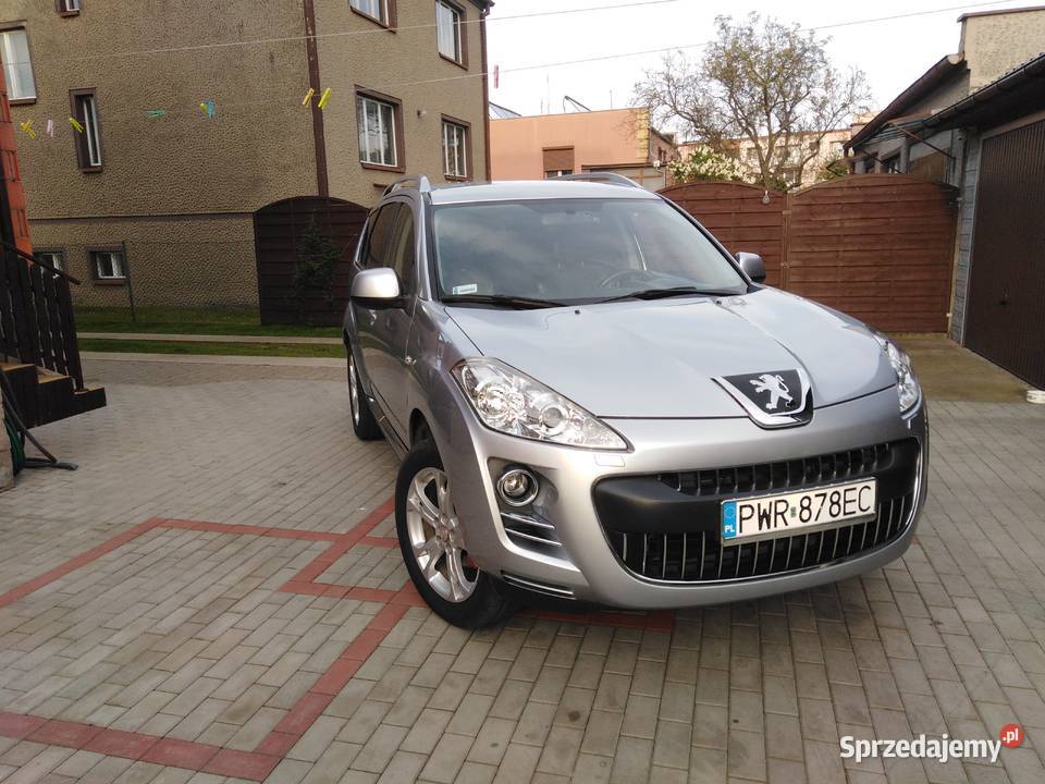 Peugeot 4007 automat benzynagaz 4x4 Orzechowo
