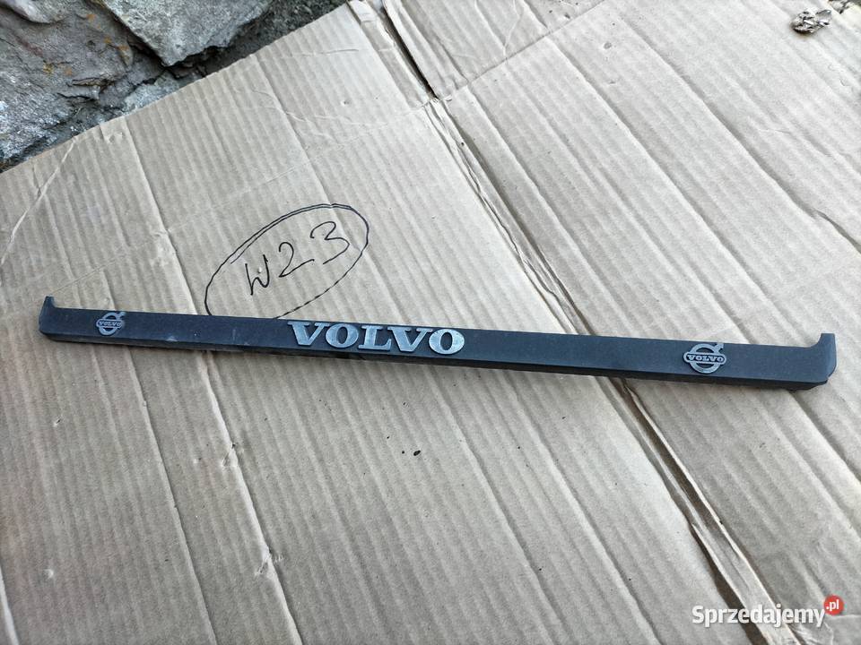 Volvo RAMA TABLICY REJESTRACYJNEJ osobowe Pozostałe lubelskie Kamień-Kolonia