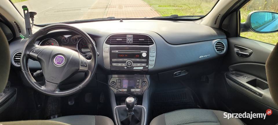 Fiat Bravo 14 Tjet 120 2008r tempomat Giżycko