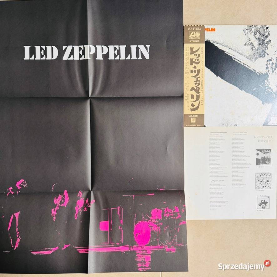 Led Zeppelin Led Zeppelin EXEX Japan Obi LP 1976 sprzedam