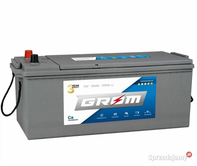 Akumulator GROM SHD Premium 180Ah 1150A dolnośląskie Wałbrzych