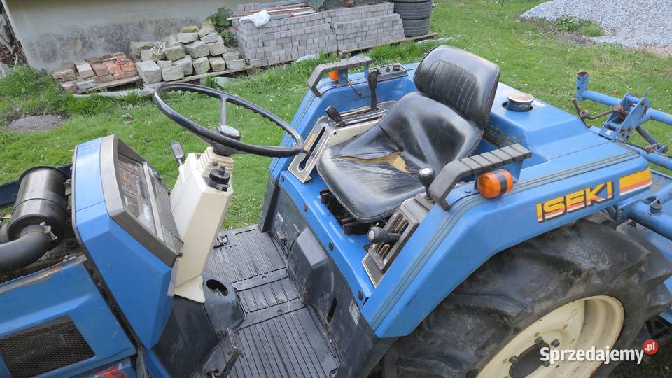 ISEKI TU 220 z glebogryzarką Śliwice