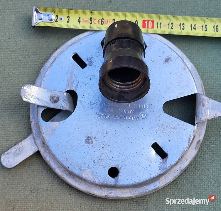 Plafoniera Połam Wilkasy PRL Plafony Nakło nad Notecią