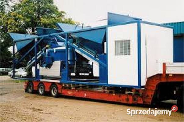 MOBILNY WĘZEŁ BETONIARSKI SUMAB K80 WYDAJNOŚĆ Radom