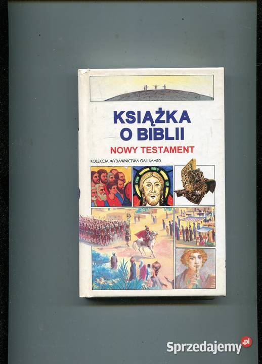Książka o Bibli Nowy Testament twarda Szczecin