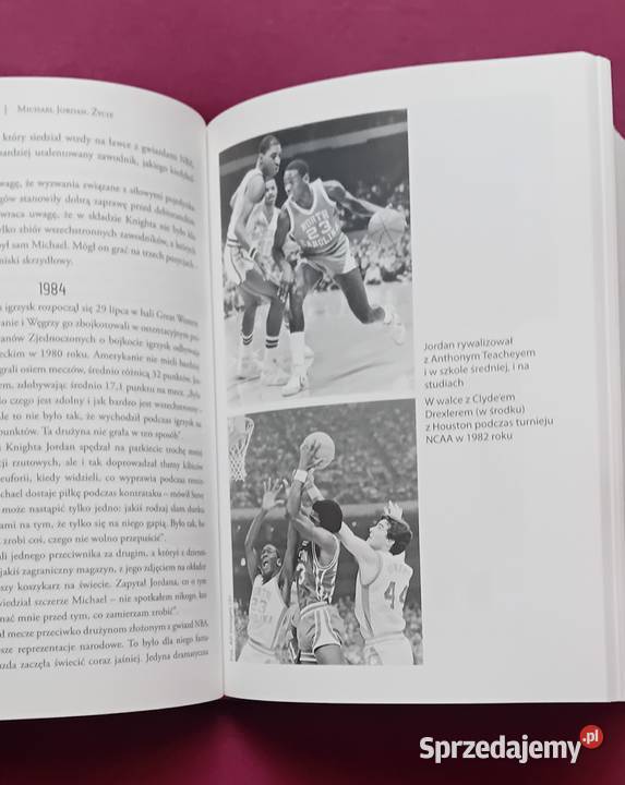 Roland Lazenby Michael Jordan Życie SQN 2014 r Antykwariat wielkopolskie Koźminek