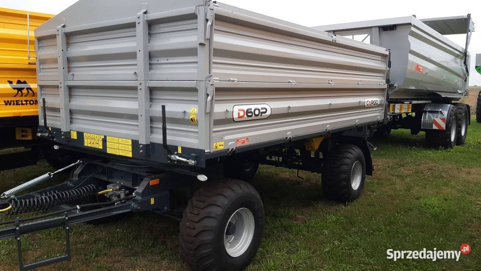Przyczepa rolnicza burtowa CARGO 6 ton D60P Jatutów