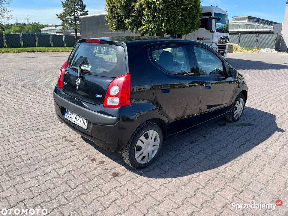 Używany Nissan Pixo czarny śląskie Imielin