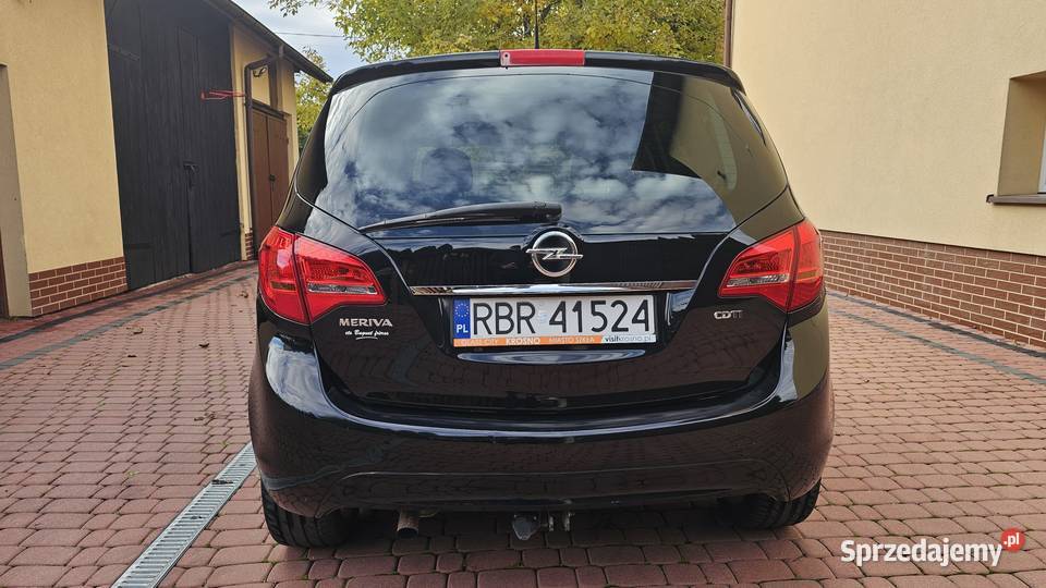 Opel Meriva II 17 CDTI 110 2011r Klima z Niemiec Zarszyn