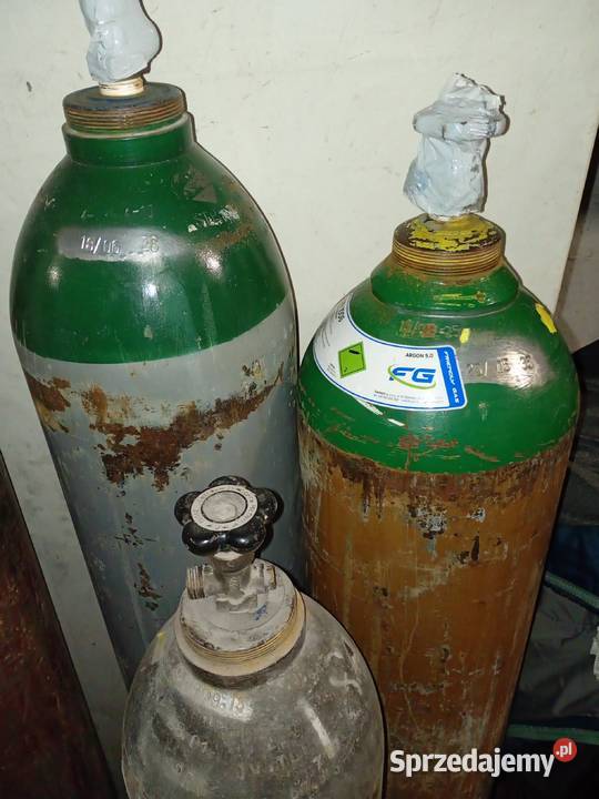 Butla Argon 40L z legalizacją Dwutlenek węgla Przytyk