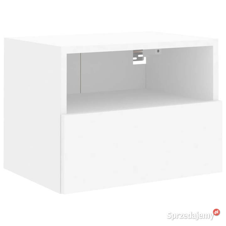 Ścienne szafki TV 2 białe 40x30x30 WM836841 Warszawa