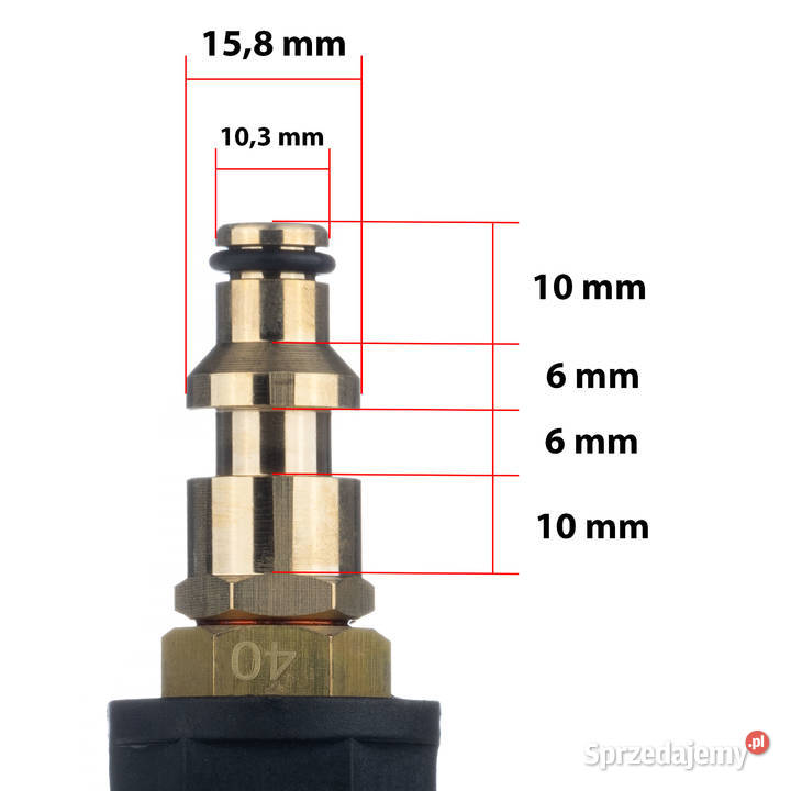 Dysza Rotacyjna Turbo do Myjki Parkside QC 150 małopolskie Ludźmierz