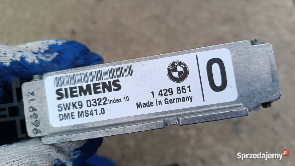 5WK90322 1429861 Komputer sterownik BMW E39 20 Radłów sprzedam