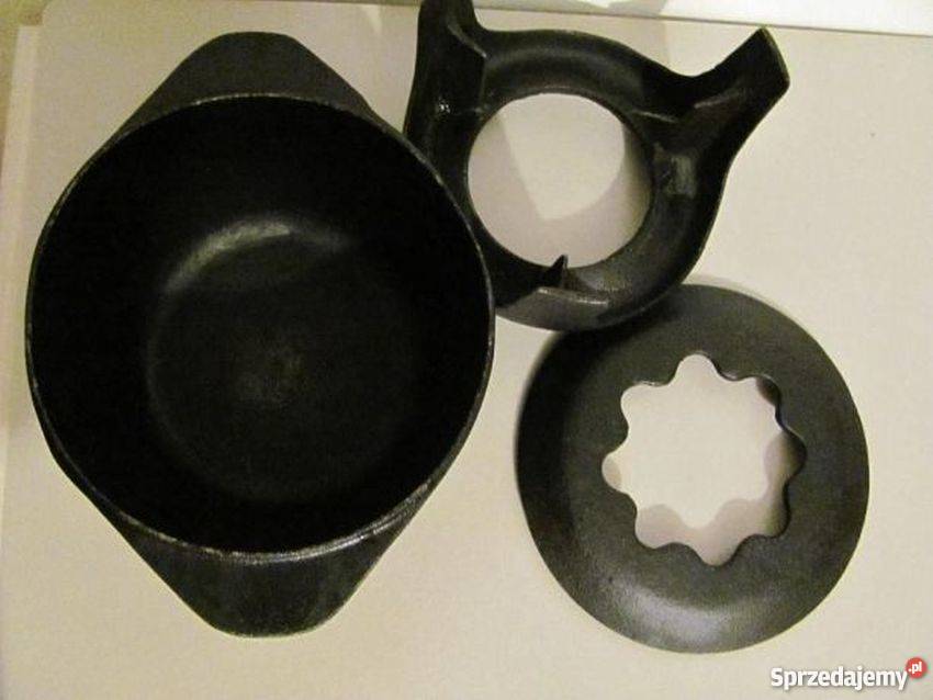 Żeliwny zestaw do fondue