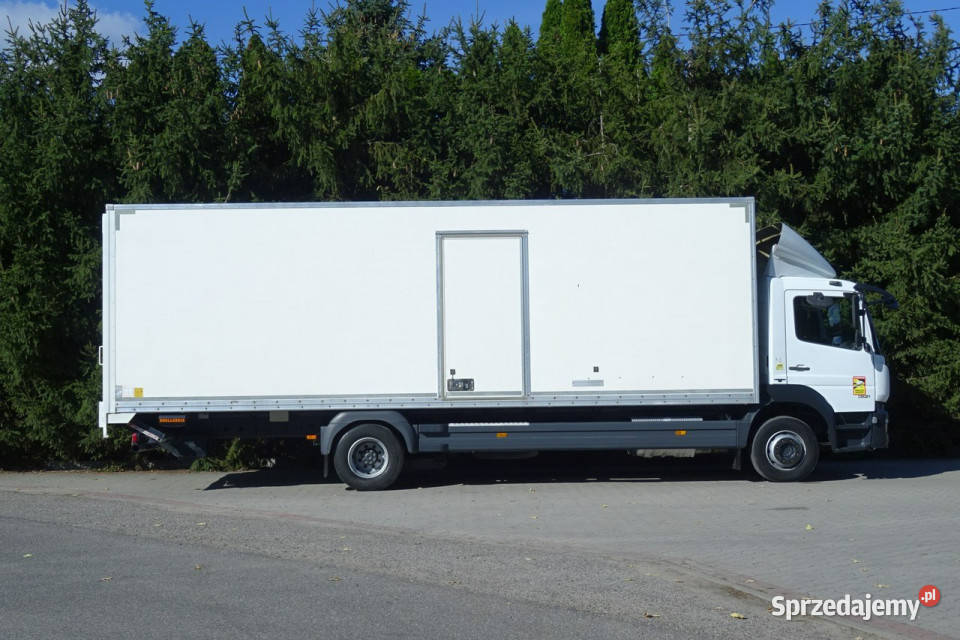 Mercedes Atego 1218 Euro 6 337000 kontener pełny VAT Góra Kalwaria