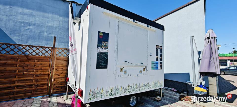 Przyczepa foodtruckowa z pełnym wyposażeniem gastronomiczne zachodniopomorskie Stepnica