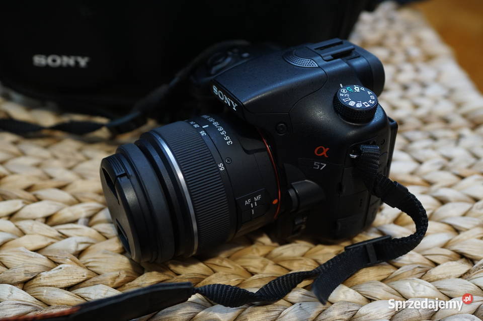 Zestaw Sony A57 obiektywy Aparaty Bielsko-Biała sprzedam