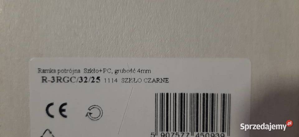 ospel ramka potrójna szkło Tomaszów Mazowiecki